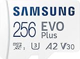 256 GB Evo Plus Micro-SD-Speicherkarte für Samsung Tab S7, S7+, S7 FE, Tab S6 lite, A7, A7 lite, Tab A8 Tablet-PC + Digi Wipe Reinigung