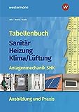 Tabellenbuch Sanitär-Heizung-Klima/Lüftung: Anlagenmechanik SHK Ausbildung und Praxis: Tabellenbuch (Tabellenbuch Sanitär-Heizung- Lüftung)