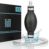 King Kong State Handpumpe - XL-Umfüllpumpe für Flüssigkeiten wie Wasser, Benzin, Diesel oder Öl-Gemische l optimal für den Auto- und Motorrad-B