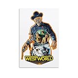 LAHTI Westworld Poster, dekoratives Gemälde, Leinwand-Wandposter und Kunstdruck, modernes Familienschlafzimmer-Dekor-Poster, 60 x 90