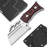 Böker Plus® Urd Xl Midgards Knife - Mini Neck Knife Messer mit Kydex-Scheide & Kugelkette - kleines Full-Tang Messer mit 5,6 mm dicker D2 Wharncliffe Klinge - Outdoor- & Bushcraft Mini C