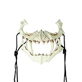 CoolChange Venezianische Horror Maske | Fabelwesen Schädelknochen Halloween Maske | M