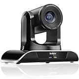 Tenveo PTZ Kamera 20X Optischer Zoom Konferenzraumkamera USB/HDMI/RJ45 FHD 1080P 60FPS Videokonferenzen Unterstützt Skype Zoom Teams OBS YouTube für Live Streaming Meeting B