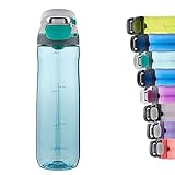 Contigo Cortland Autoseal Wasserflasche, große BPA-freie Trinkflasche, auslaufsichere Sportflasche, spülmaschinenfest, ideal für Sport, Radfahren, Laufen, Wandern, 720