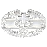 Medizinisches Abzeichen im Armee-Kampf-Design, 1. Auszeichnung, volle Größe, verspieg