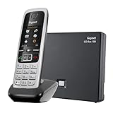 Gigaset C430A GO - Schnurlostelefon mit Anrufbeantworter - Analog und IP-Telefon, Fritzbox kompatibel - Mobilteil mit brilliantem Farbdisplay - DECT-Telefon für Router, schw