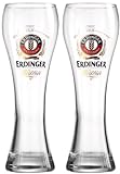 Erdinger-Bier-Gläser, Halber Liter, 2er-S