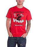 Led Zeppelin T Shirt is My Brother Band Logo Nue offiziell Herren Rot M