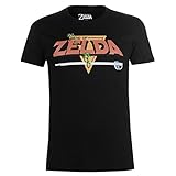 The Legend of Zelda T-Shirt Zelda Logo in Größe L - Nintendo S