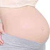 YUXINCAI False Belly Adult Stuffer, Fake Twins Schwangere Bauch Silikon Für Kostüme Cosplay 2-10 Monate Anzüge Für Männer Und F