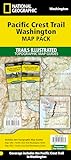 Pacific Crest Trail: Washington [map Pack Bundle] (National Geographic Trails Illustrated Topographic Map Guides)