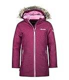 Trollkids Mädchen Lifjell wasserabweisende winddichte Ski Jacke Winterjacke, Pflaume/Violett, Größe 152