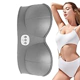 Kirdume Brustmassagegerät für Wachstum,Smart Beauty Device Wärmer, verstellbares Massagegerät | Elektrische USB-Körperpflege kabellos mit 3 Vibrationseinstellungen, verbessern S