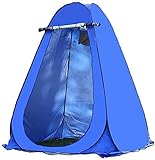 FMHCTN Tragbares Zelt mit großer Kapazität， Dickes wasserdichtes multifunktionales leichtes Oxford-Stoff-Dusche Tragbares Sichtschutzzelt Outdoor-Pop-up-Zimmerzelt Camping