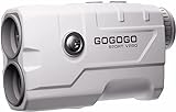 Gogogo Sport Vpro Golf Laser Entfernungsmesser 800M mit Slpoe-Schalter Magnetstreifen Turniermodus, Fast Flag-Lock mit Pulsvibration wiederaufladbar (GS19 mit Slpoe-Schalter & Magnetstreifen-800M)