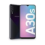 Samsung Galaxy A30s Smartphone 64GB Dual-SIM 4G Display 6.4 Zoll Super AMOLED 4000mAh Android 9.0 to 11.0 - Deutsche Version (Schwarz)