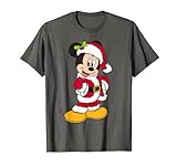 Disney Santa Mickey Mouse Holiday Kurzarm T-S