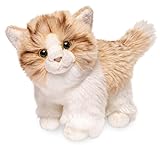 Uni-Toys - Kätzchen, stehend (beige-weiß) - 18 cm (Länge) - Plüsch-Katze - Plüschtier,