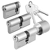 Schließzylinder für gleichschließendes SET/Längen frei kombinierbar Doppelzylinder A:30mm B:35