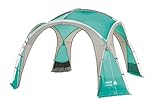 Coleman Event Dome Pavillon stabiles Partyzelt mit Stahlgestänge Sonnenschutz SPF 50 plus, blau, XL, 2000025128