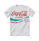 BRIEF INSANITY Coca-Cola Classic Coke T-Shirt – Vintage Ultra-Soft, Kurzarm (S-XXL), Coca Cola 90er, XL