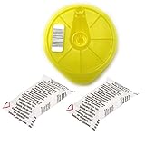 Aqualogis T-Disc und 2 Entkalkungstabletten gelb, Kompatibel mit Bosch 621101 Service T-Disc für Tassimo T20, T40, T65, T85