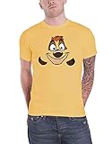Disney Lion King T Shirt Timon Face Nue offiziell Herren Gelb