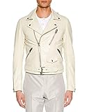 Feather Skin Herren Jacke Elfenbein Gebrochenes weiß Gr. XX-Small, Gebrochenes weiß