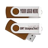 50 Stück Individuell Personalisiert USB Stick 32GB Werbeartikel Mit Firmen Logo Druck - USB 3.0 B