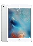 Late-2015 Apple iPad Mini (7.9-inch, Wi-Fi + Cellular, 128GB) - Silber (Generalüberholt)