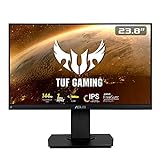 ASUS TUF Gaming VG249Q | 24 Zoll Full HD Monitor | 144 Hz, 1ms MPRT, FreeSync Premium | IPS Panel, 16:9, 1920x1080, DisplayPort, HDMI, D-Sub, ergonomisch, Schw