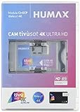 HUMAX - CAM Tivùsat 4K Ultra HD mit CI+ECP Schnittstelle, inkl. Karte, rückwärts kompatibel mit CI-G