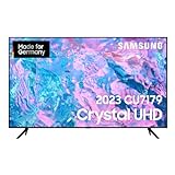 Samsung Crystal UHD CU7179 75 Zoll Fernseher (GU75CU7179UXZG, Deutsches Modell), PurColor, Crystal Prozessor 4K, Motion Xcelerator, Smart TV [2023], Schw