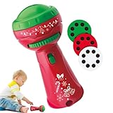Projektor-Taschenlampe, Taschenlampenprojektor für | Lern-Taschenlampe | Bildprojektionsspielzeug mit 24 Weihnachtsmotiven, Spielzeug für frühzeitige Bildung