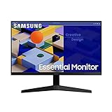 Samsung S31C Essential Monitor S27C314EAU, 27 Zoll, IPS-Panel, Full HD-Auflösung, Eco Saving Plus, AMD FreeSync, 5 ms Reaktionszeit, Bildwiederholrate 75 Hz, Schw