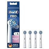 Oral-B Aufsteckbürsten Pro Sensitive Clean, 4er Pack
