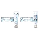 SENSODYNE ProSchmelz Sanft Weiss Plus Zahnpasta - 1x75ml, Fortschrittlicher Zahnschmelzschutz - mit Whitening Effekt - Stärkt, schützt, schmeckt (Packung mit 2)