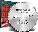 Bayerwald - HM Kreissägeblatt - Ø 700 mm x 4,2 mm x 30 mm | Wechselzahn (84 Zähne) | Kombinebenlöcher | sehr robustes Allroundblatt - NAGELFEST für Bausäg