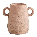 47th & Main Keramikvase mit 2 Griffen, 15,2 cm hoch, Terrak