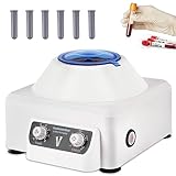YUCHENGTECH Labor-Zentrifuge 6X10ml Zentrifuge Tischzentrifuge 4000 U/min 0-60 min Timing 1685XG für 5/7/10ml Zentrifugenröhrchen 220V