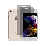 [2 Stück] Folie für Panzerglas iPhone 6 Blickschutz, Folie iPhone 6s Anti Spy Schutzfolie, für iPhone 7 Privacy Displayschutz, Anti-Kratzer Schutzglas iPhone 6/6s/7/8/SE (2020)/SE (2022)