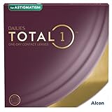 Dailies Total1 for Astigmatism weich, 90 Stück, BC 8.6 mm, DIA 14.5 mm, CYL 1,25, ACHSE 070, -01.00 Diop