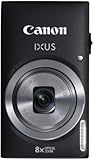 Canon IXUS 132 Digitalkamera (16 MP, 8-Fach Opt. Zoom, 6,9cm (2,7 Zoll) Display, bildstabilisiert) schw