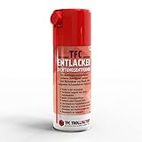 TFC Abbeizer Spray I 400 ml - Entlacker & Dichtungsentferner I Kraftvolle Entfernung von Lack, Klebstoff, Öl und Bitumen I geeignet für Metall, Holz, Keramik und Glas, PE &