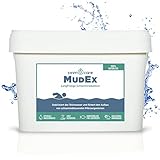 swimcare® MudEx - 5 kg - Langfristige Schlammreduktion im Schwimmteich - Mineralisch und natürlich, unschädlich, schonend - Fördert schlammabbauende Mikroorganismen - Reduziert Teichschlamm und Alg