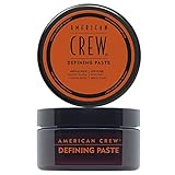 AMERICAN CREW – Defining Paste, 85 g, Stylingpaste für Männer, Haarprodukt mit mittlerem Halt, Stylingprodukt für flexibel formbares Haar & ein mattes Finish, Unparfü
