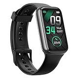 BingoFit Fitness Tracker, Fitness Armband Uhr mit Schrittzähler Uhr Pulsuhr Schlafmonitor Blutsauerstoff SpO2, 1,47' HD-Farbdisplay 25 Sportmodi Smartwatch für Damen H