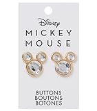 Blumenthal Lansing Disney Mickey Minnie Mouse Buttons 2er Set Metall mit k