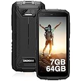 DOOGEE S41 Pro Outdoor Handy Ohne Vertrag [2024], 6300 mAh, 7GB RAM+64GB/ 1TB Erweiterbar ROM, Android Outdoor Smartphone 5,5 Zoll HD+ IP68/P69K, 13MP DREI Kameras, 4G Dual SIM NFC/OTG/GPS