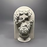 Zeus Büste griechischer römischer Gott König Olympian Zeus Statue Skulptur Gipsfigur, moderne Heimdekoration und Sammlung Skizze Praxis DIY